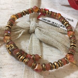 Alex And Ani Beaded Wrap Vintage 66 Bracelet